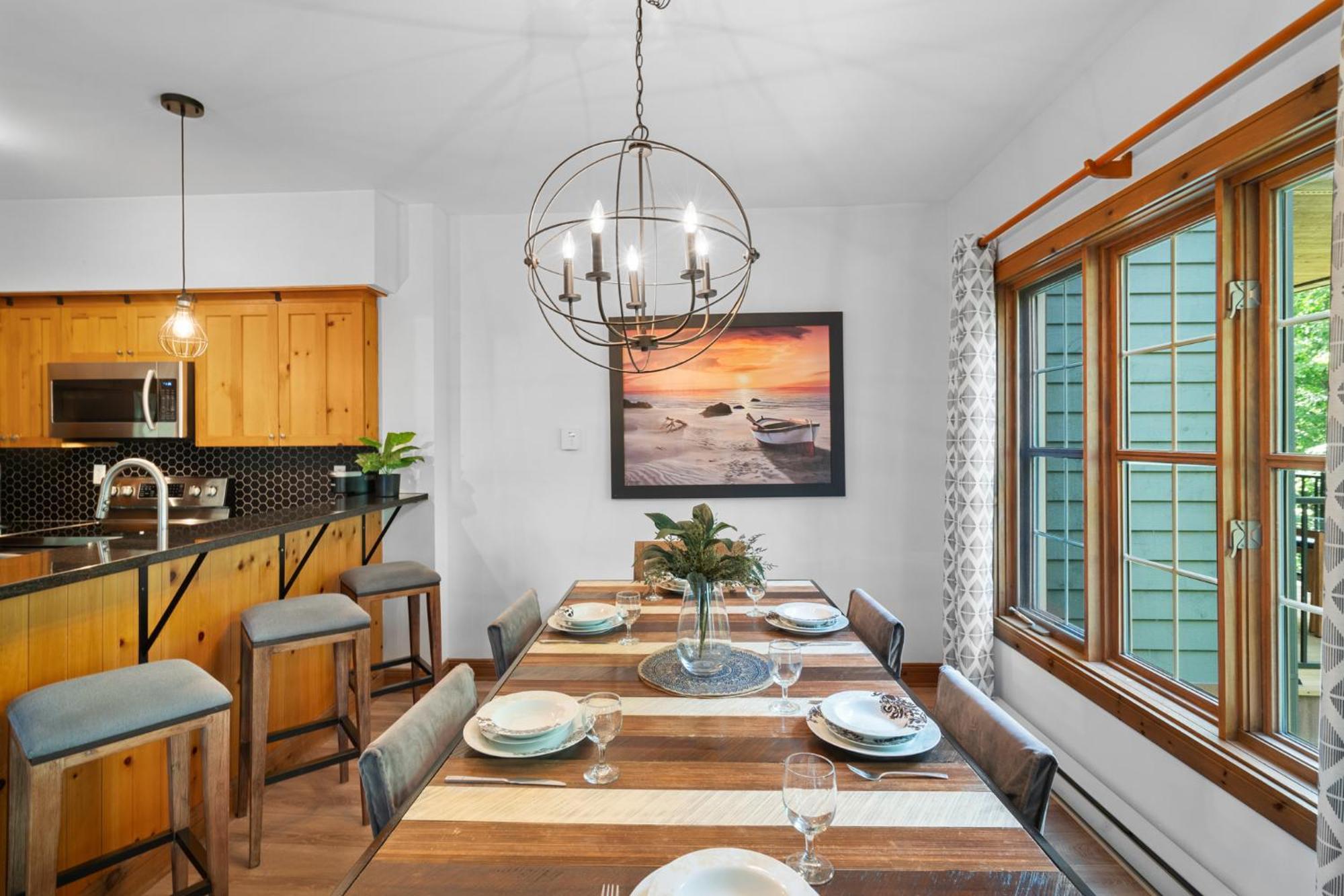 Les Falaises Tremblant - Ski Inout Condo W2Bdrs Mont-Tremblant Ngoại thất bức ảnh